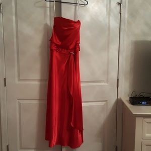 Red dress
